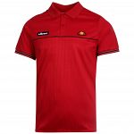 Ellesse Lin Polo Dark Red